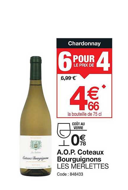 a.o.p. coteaux bourguignons les merlettes