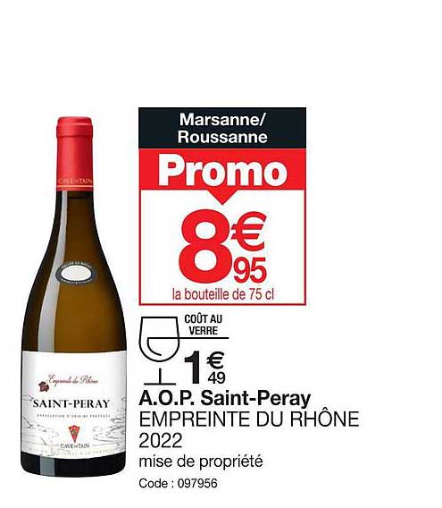 a.o.p. saint-peray empreinte du rhône 2022