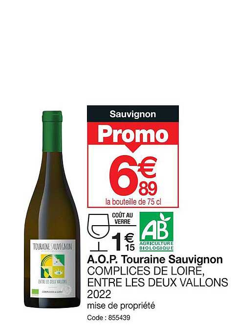 a.o.p. tourisme sauvignon complices de loire, entre les deux vallons 2022