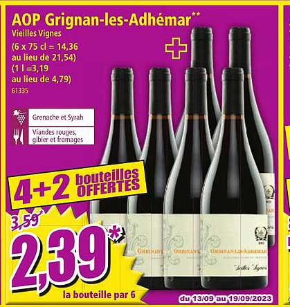 aop grignan-les-adhémar