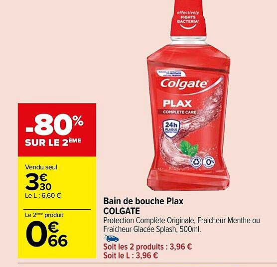 Bain De Bouche Plax Colgate