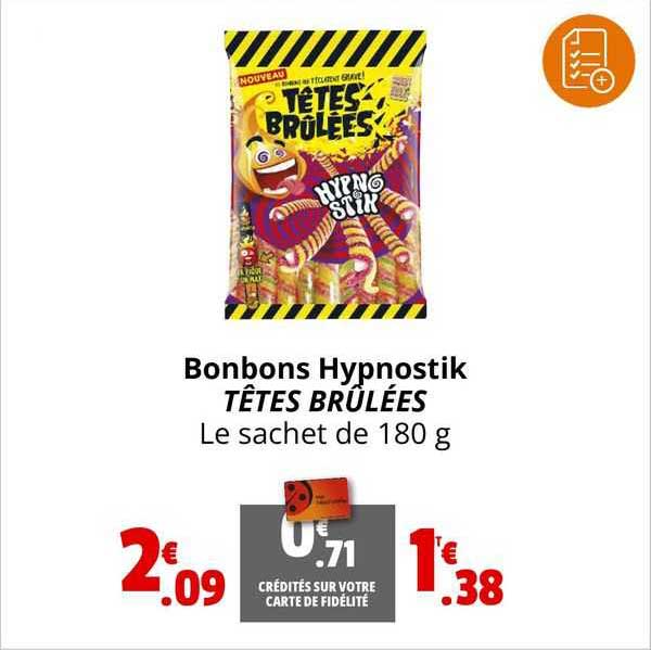 bonbons hypnostik têtes brûlées