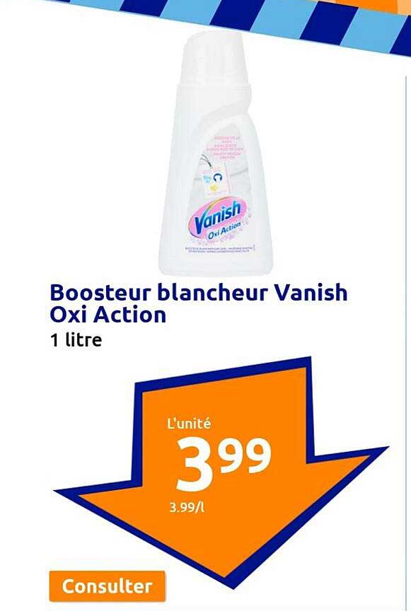 Boosteur Blancheur Vanish Oxi Action