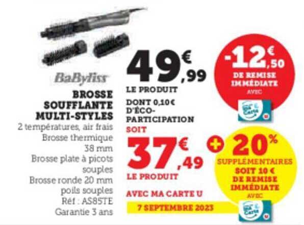 Brosse Soufflante Multi-styles Babyliss