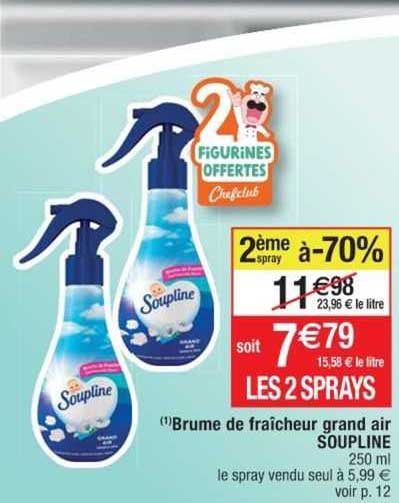 brume de fraîcheur grand air soupline