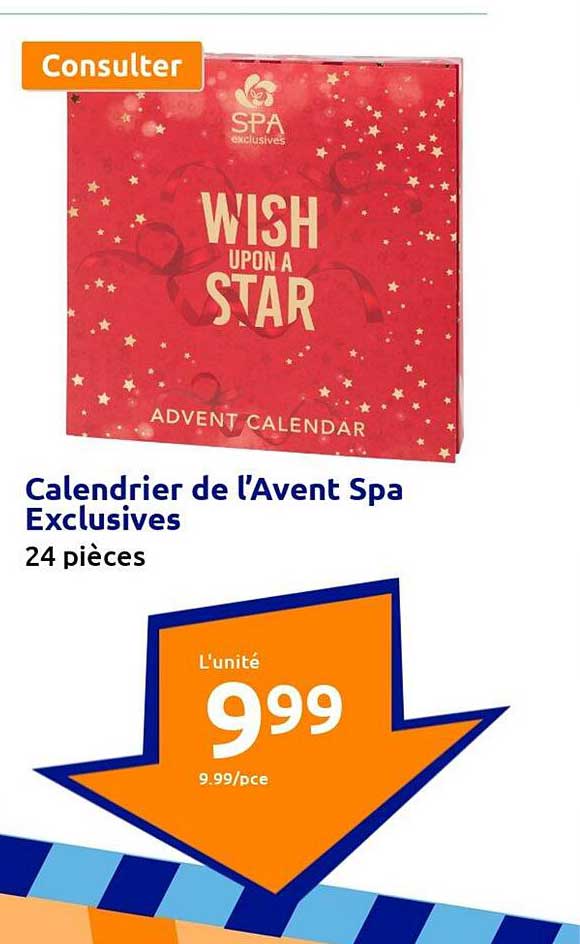 calendrier de l'avent spa exclusives