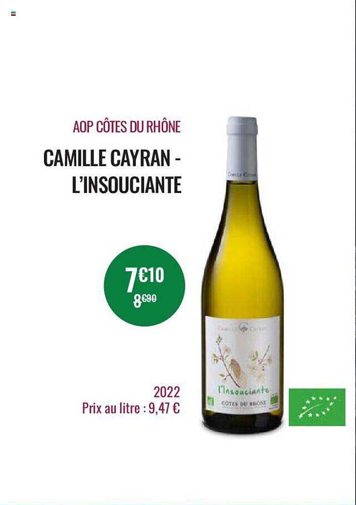 camille cayran - l'insouciante