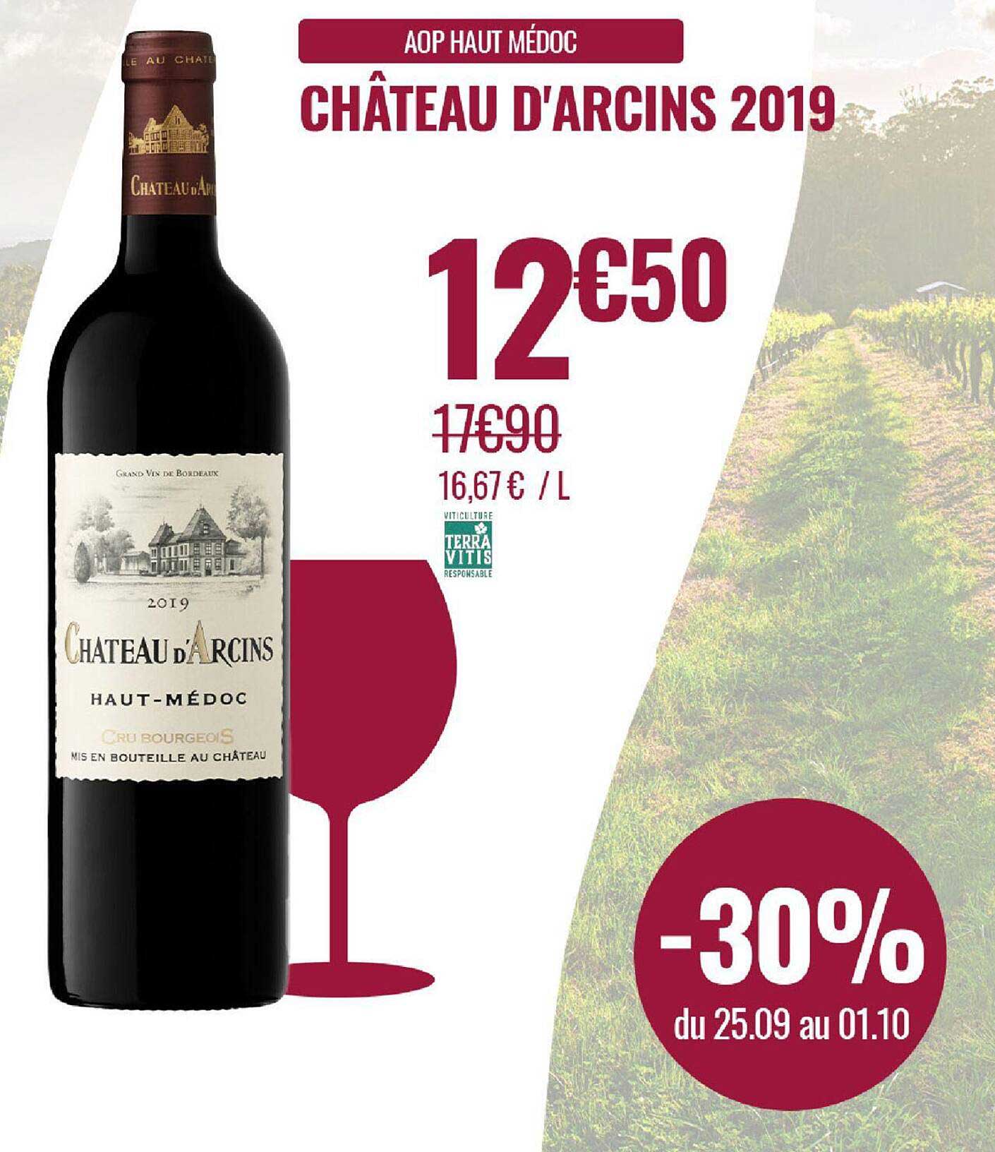 château d'arcins 2019