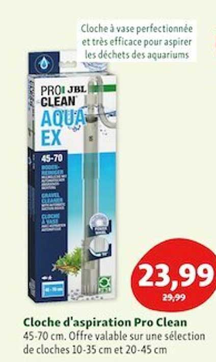 cloche d'aspiration pro clean