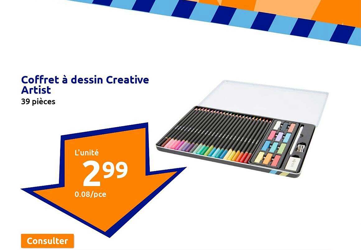 Coffret à Dessin Créative Artist