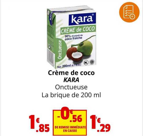 Crème De Coco Kara