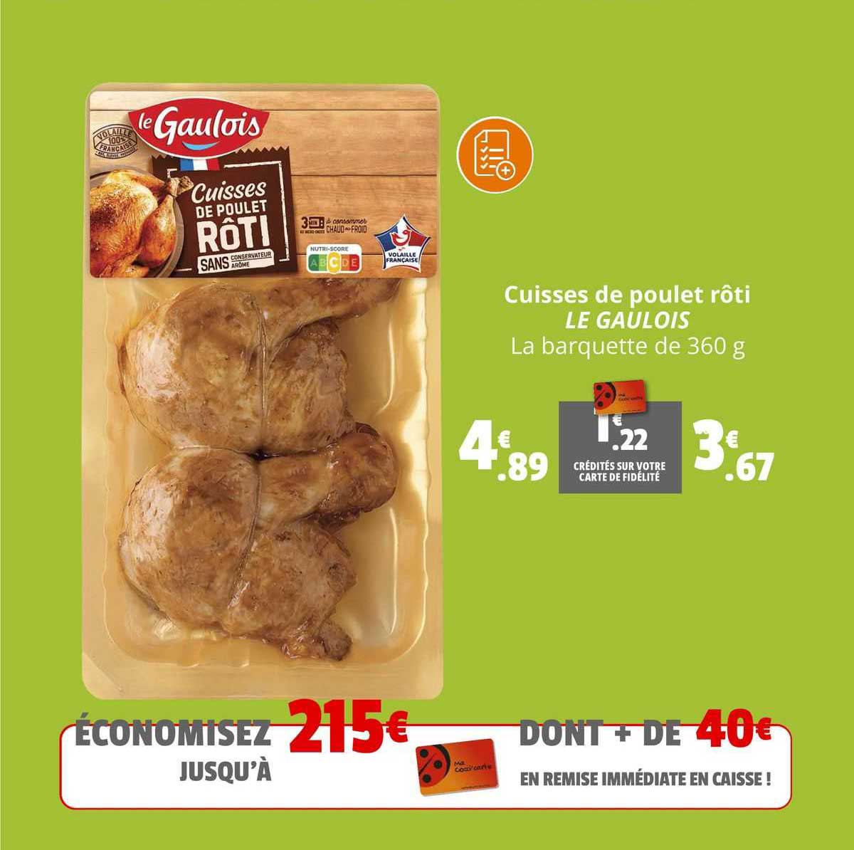 Cuisses De Poulet Rôti Le Gaulois