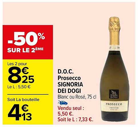 d.o.c. prosecco signoria dei dogi