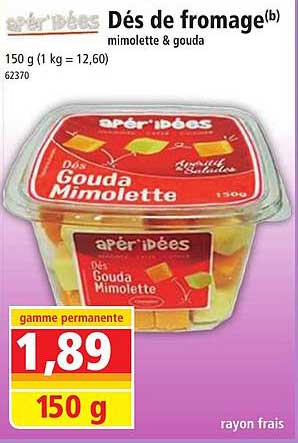 Dés De Fromage Apér'idées