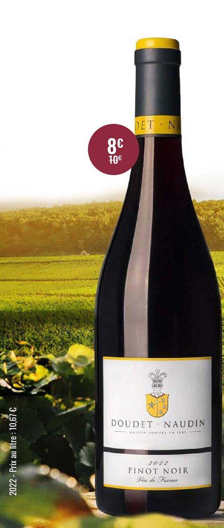 doudet naudin pinot noir 2022