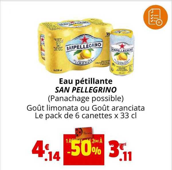 Eau Pétillante San Pellegrino