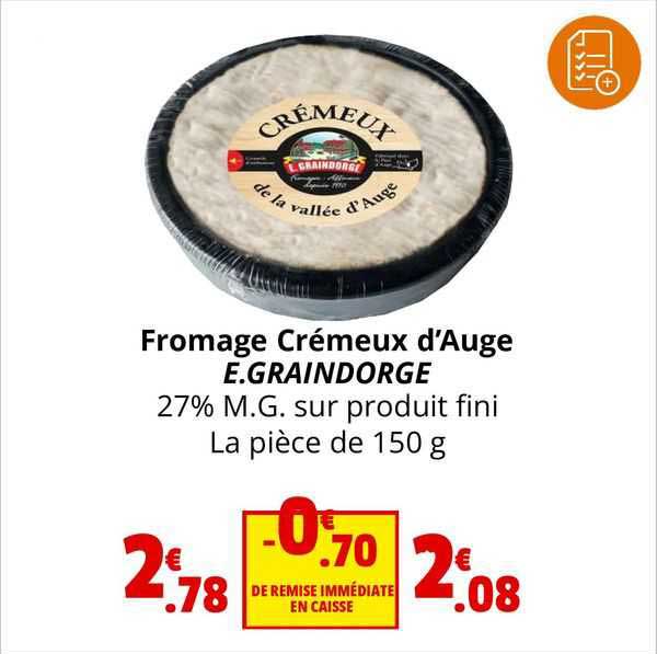 fromage crémeux d'auge e.graindorge