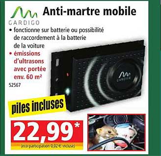 gardigo anti-martre mobile