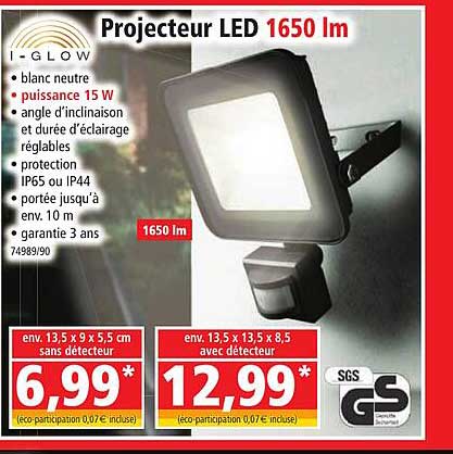 i-glow projecteur led