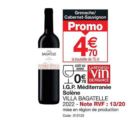 i.g.p. méditerranée solène villa bagatelle 2022