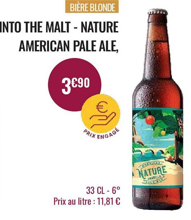 into the malt - nature american pale ale