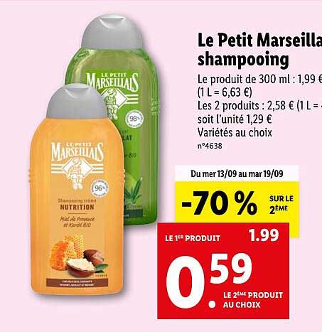 Le Petit Marseilla Shampooing
