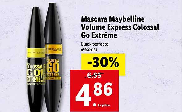 mascara maybelline volume express colossal go extrême