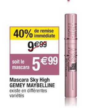Mascara Sky High Gemey Maybelline