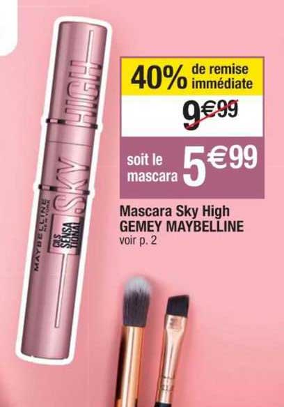 mascara sky high gemey maybelline