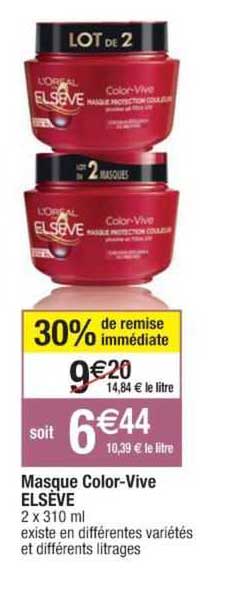 masque color-vive elsève