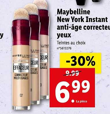 maybelline new york instant anti-âge correcteur yeux