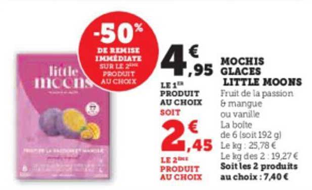 mochis glacés little moons