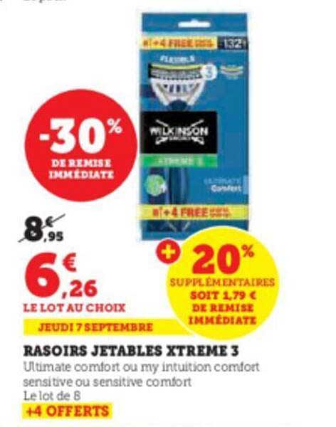 Rasoirs Jetables Xtreme 3