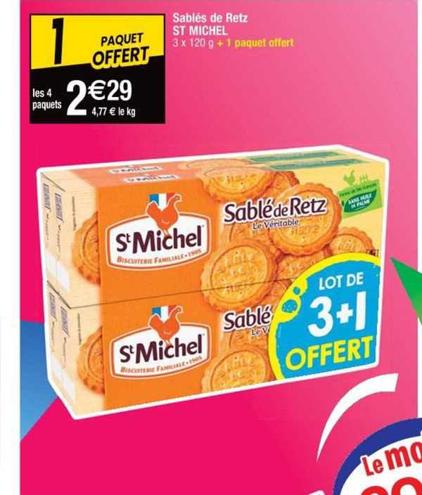 sablés de retz st michel