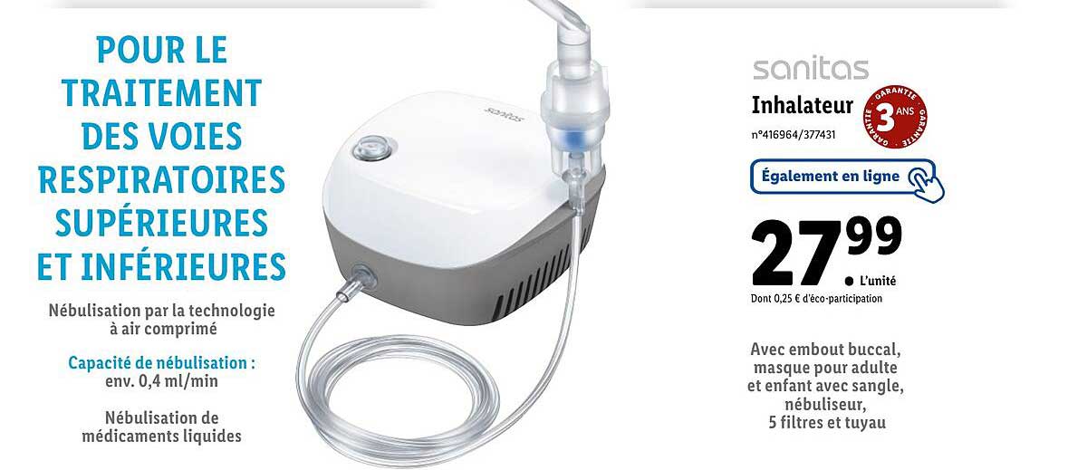 Sanitas Inhalateur