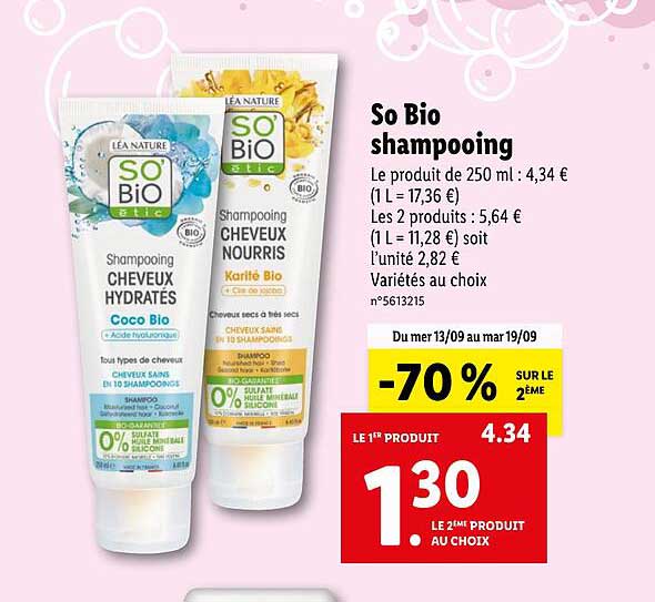 So Bio Shampooing