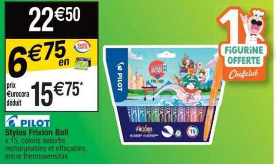 Stylos Frixion Ball Pilot