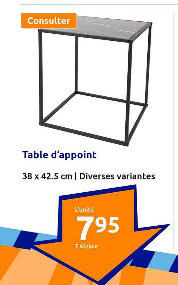 Table D'appoint