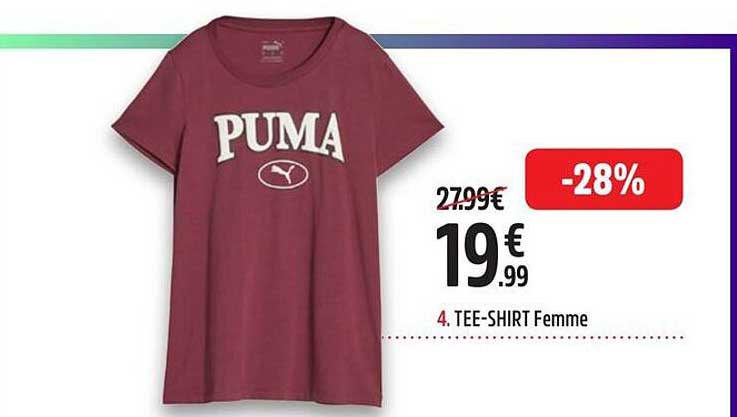 Tee-shirt Femme Puma