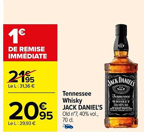 tennessee whisky jack daniel's