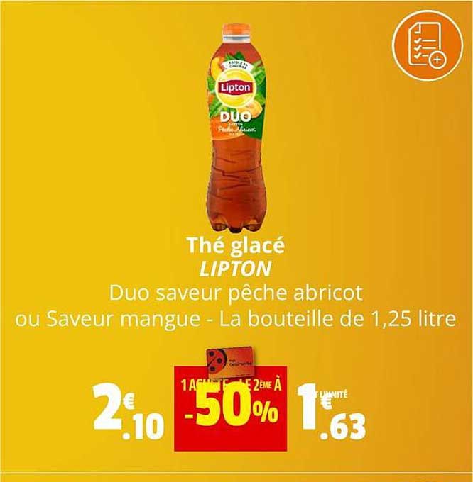 Thé Glacé Lipton