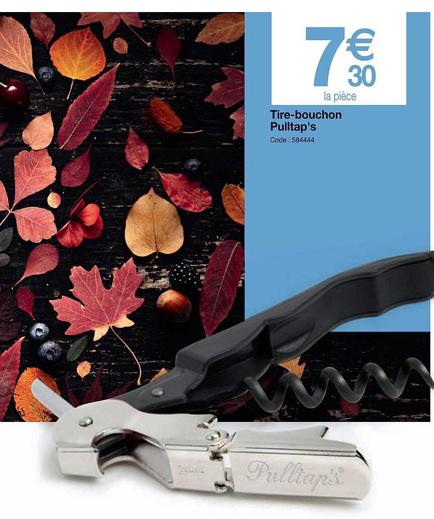 tire-bouchon pulltap's