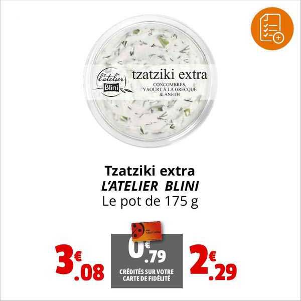tzatziki extra l'atelier blini