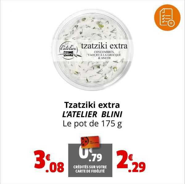 tzatziki extra l'atelier blini