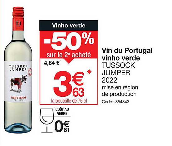vin du portugal vinho verde tussock jumper 2022