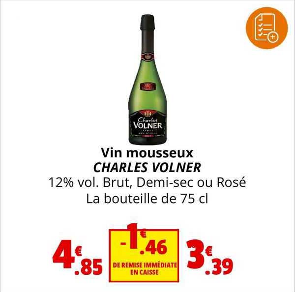 vin mousseux charles volner