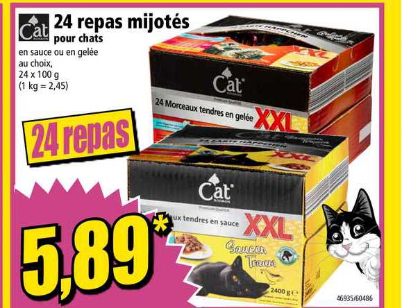 24 repas mijotés cat