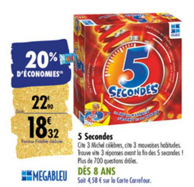 5 secondes megableu
