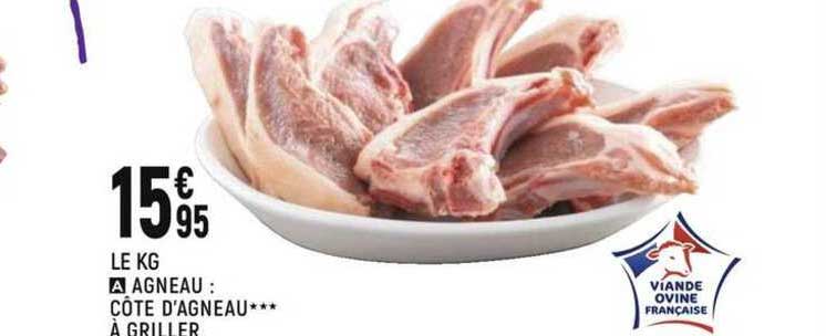 agneau côte d'agneau à griller