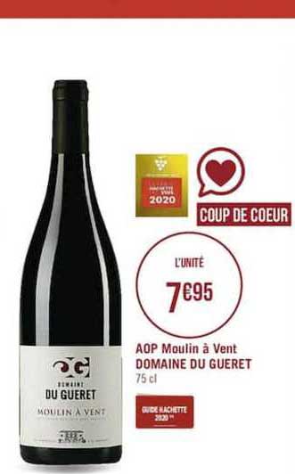 aop moulin à vent domaine du gueret